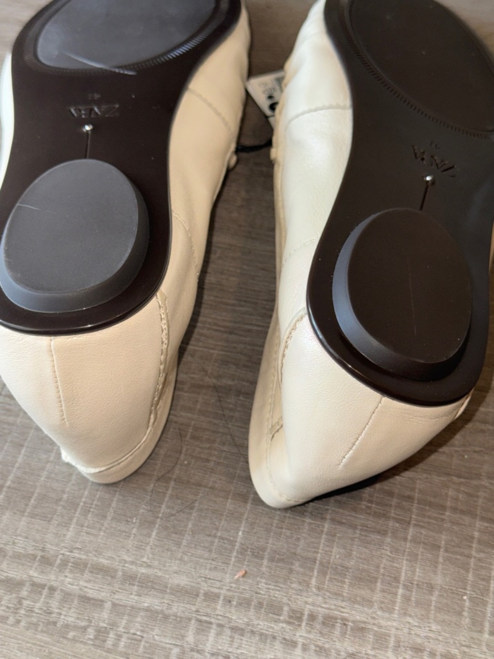 Zara Gathered Soft Leather Loafers (NWT) - Picture 10 of 15